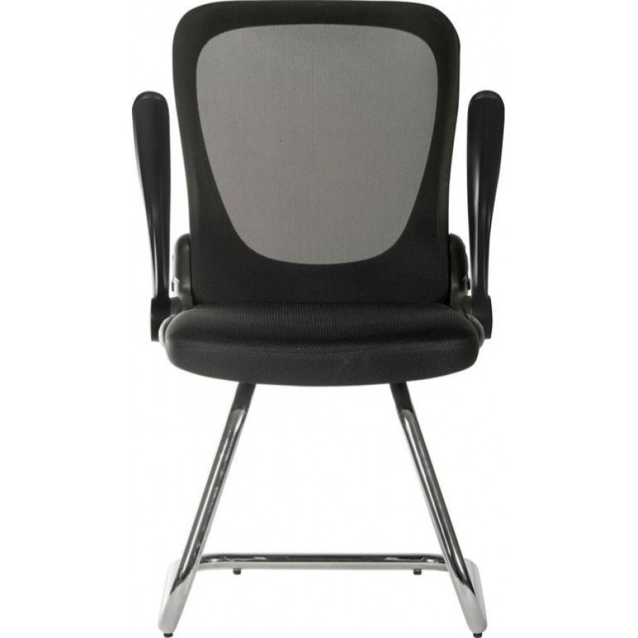 Flip Mesh Visitor Boardroom Chair - Foldaway Arms